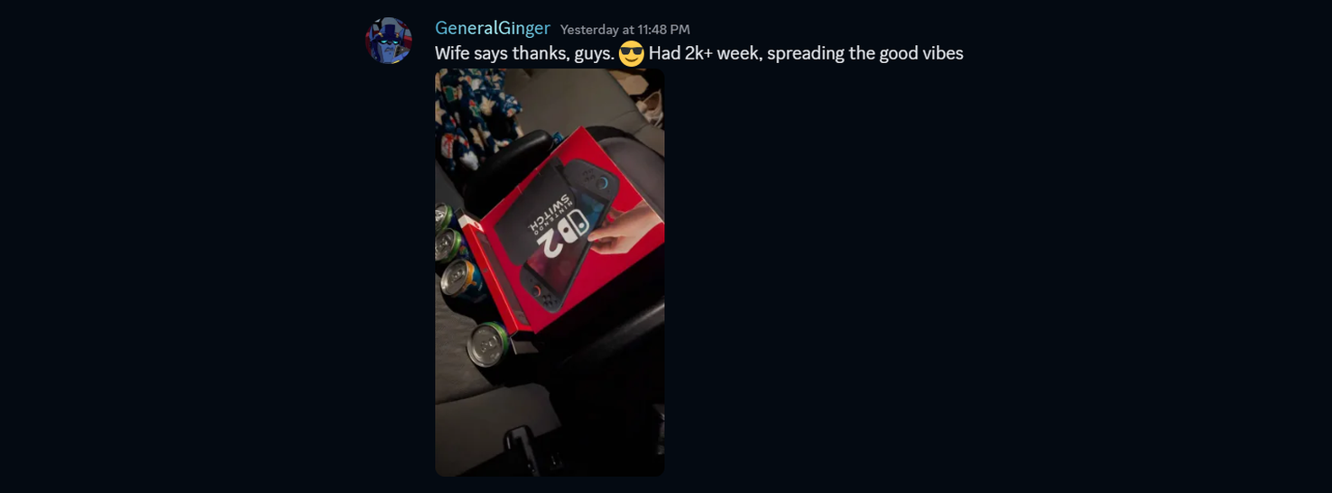 GeneralGinger — Discord, Sep 30